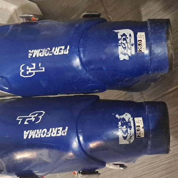 Salomon mens size 8 blue ski boots - Picture 7 of 12